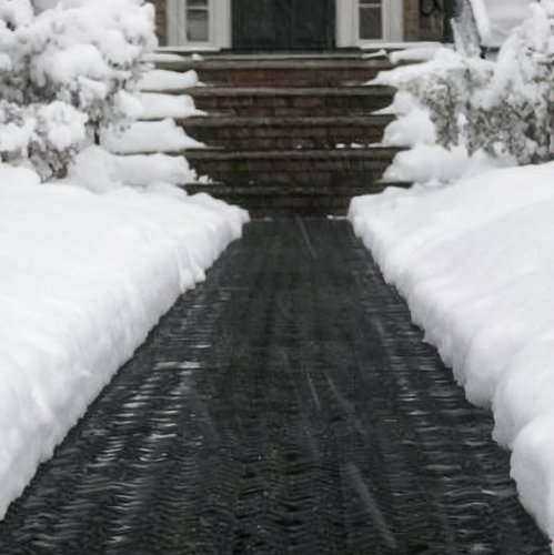 De-icing of outdoor areas, stairs and garage ramps
